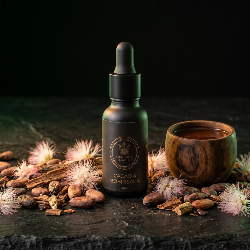 Kakao & Bobinsana Pflanzen-Tropfen – Amazonische Zeremonialmischung