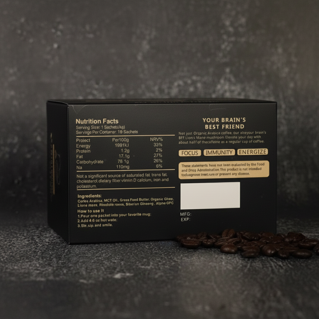 Magic Coffee Blend - Editorial Premium Back