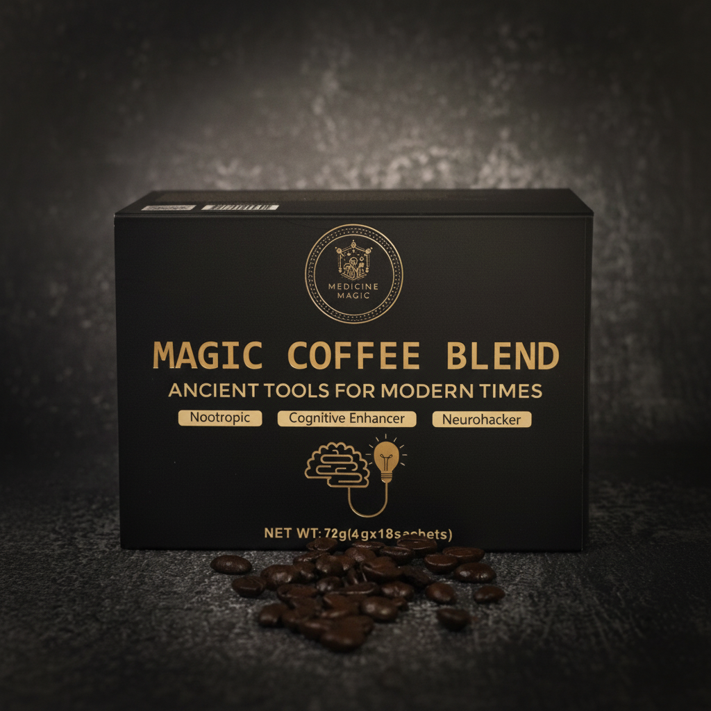 Magic Coffee Blend - Editorial Premium Front