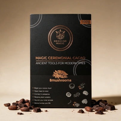 Ceremonial Cacao 8 Mushrooms – A Grounded Daily Ritual