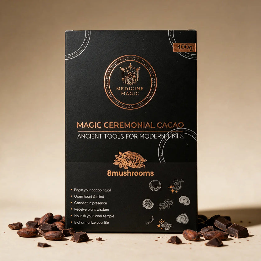 Ceremonial Cacao 8 Mushrooms – A Grounded Daily Ritual