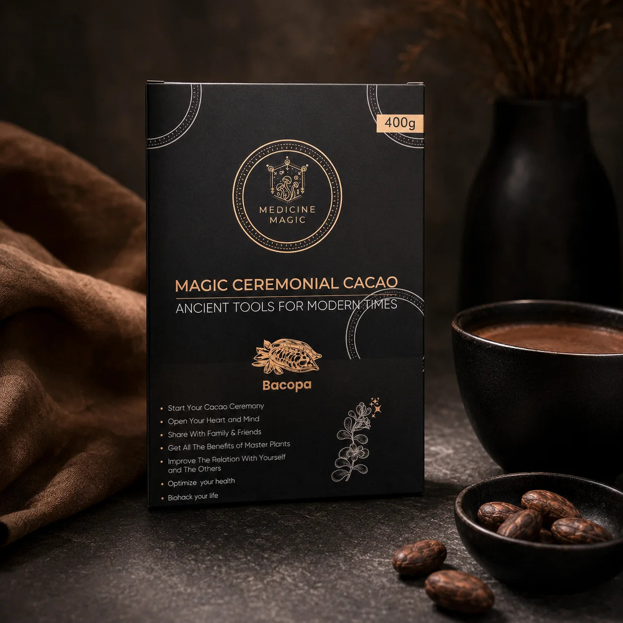 Ceremonial Cacao Bacopa – A Ritual for Calm Clarity
