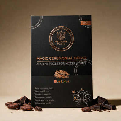 Ceremonial Cacao Blue Lotus – A Ritual for Evening Presence