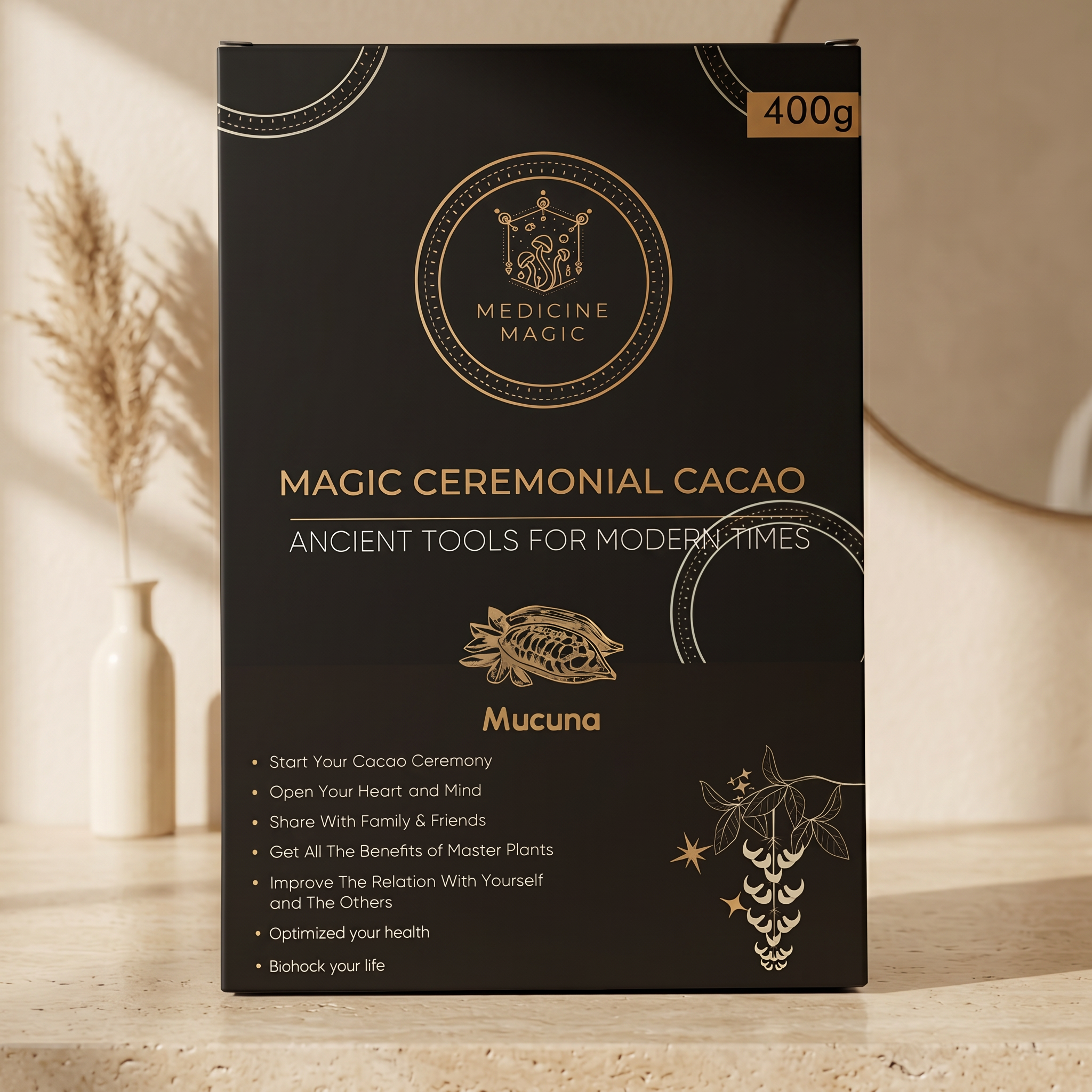 Ceremonial Cacao Mucuna – A Ritual for Inspired Action
