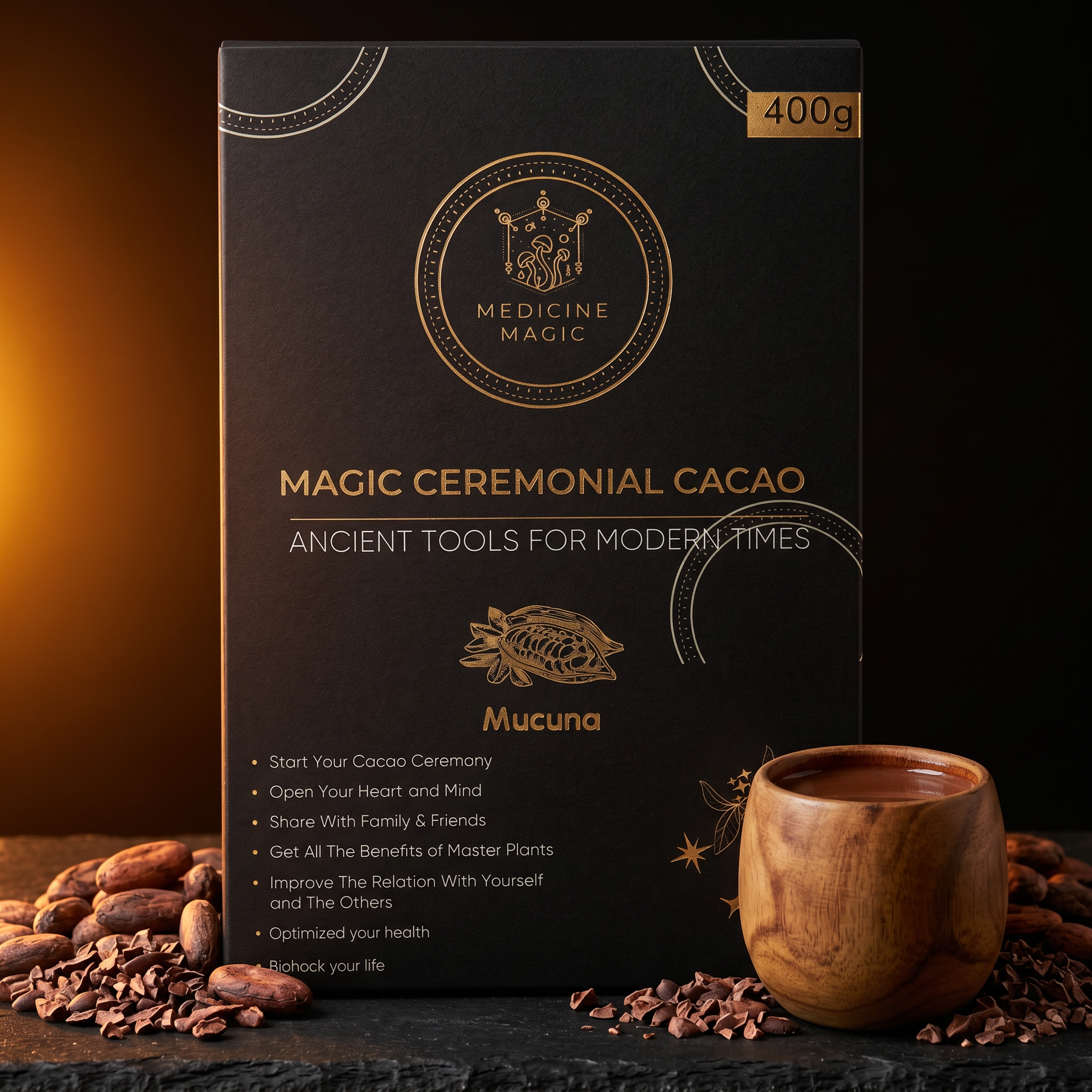 Ceremonial Cacao Mucuna – A Ritual for Inspired Action