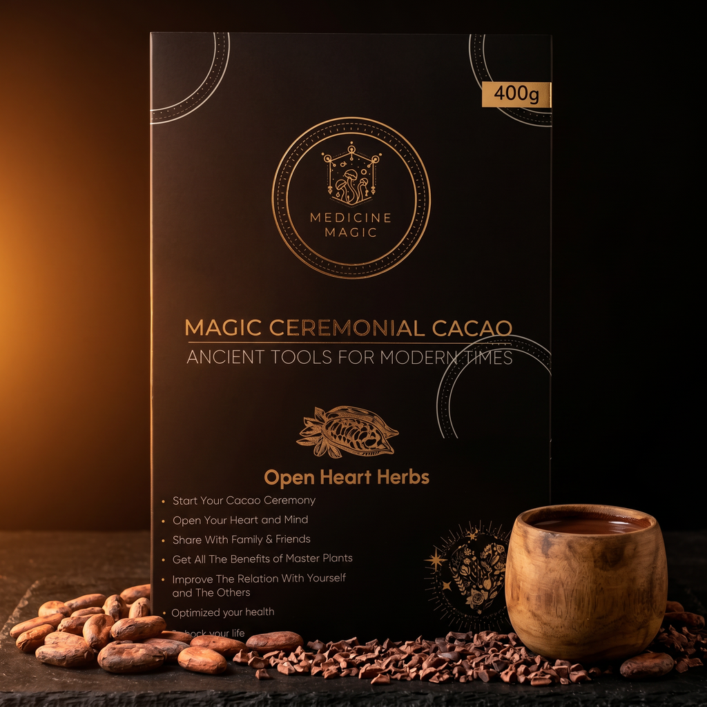 Ceremonial Cacao Open Heart Herbs – A Ritual for Connection & Warmth