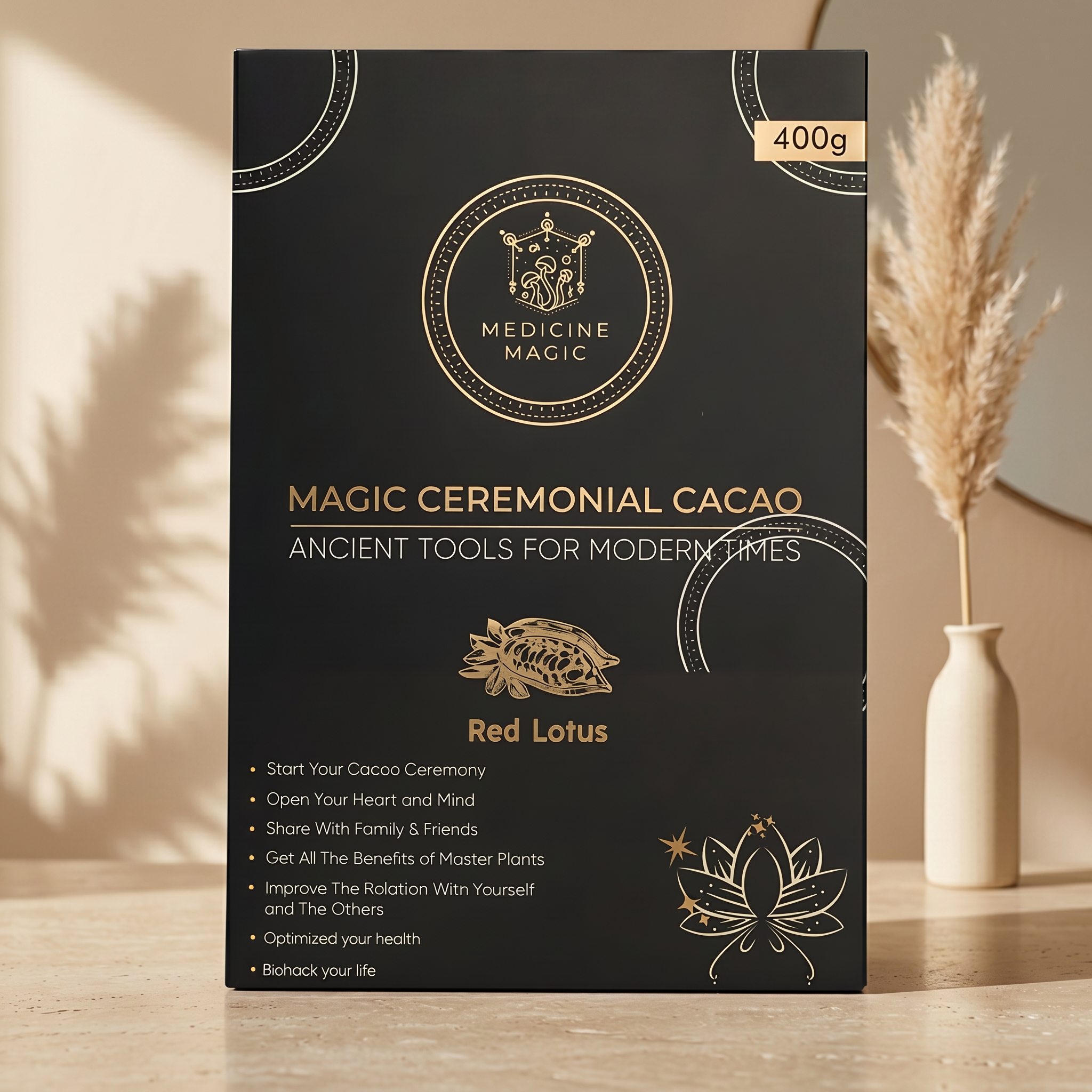 Ceremonial Cacao Red Lotus – A Ritual for Warmth & Embodied Presence