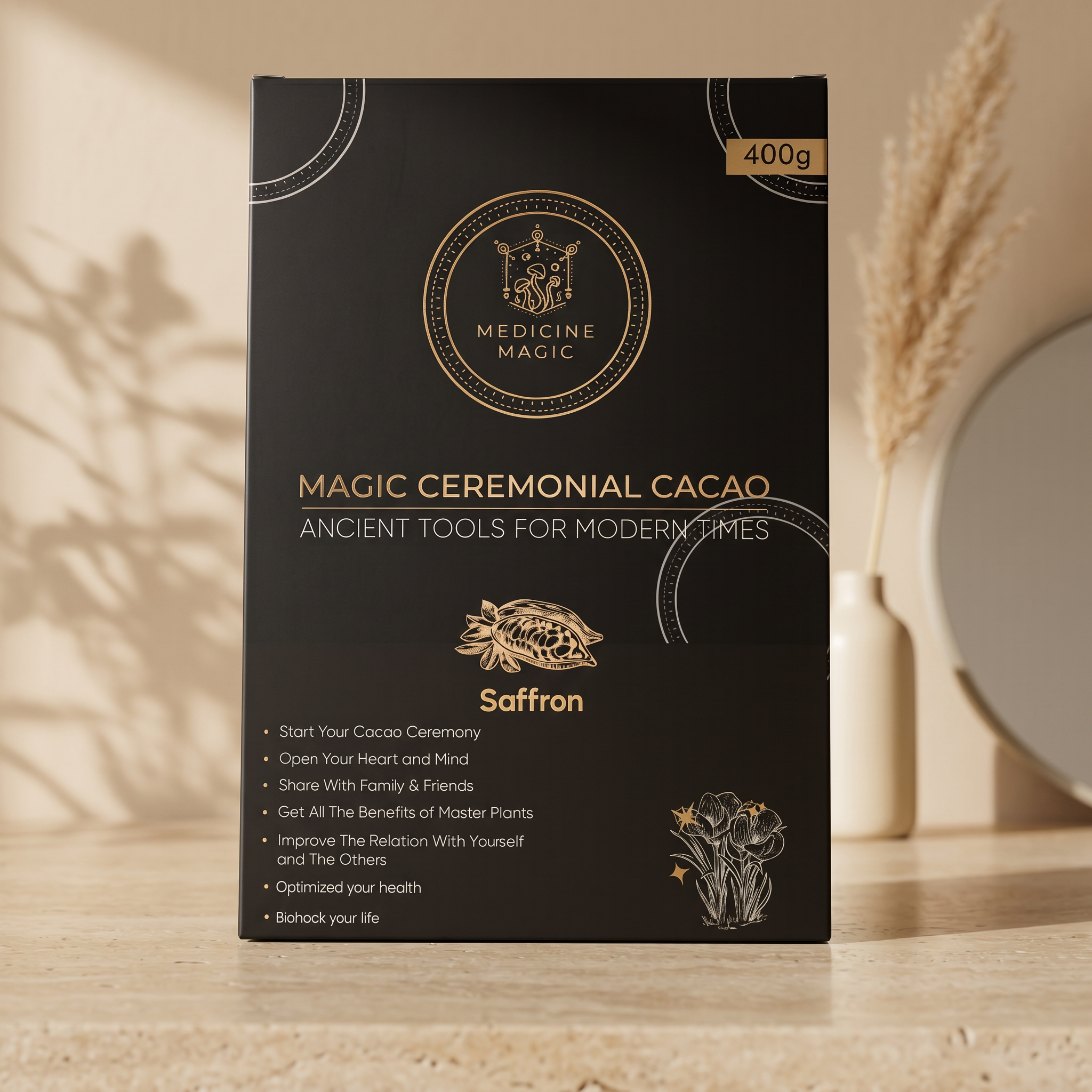 Ceremonial Cacao Saffron – The Golden Thread