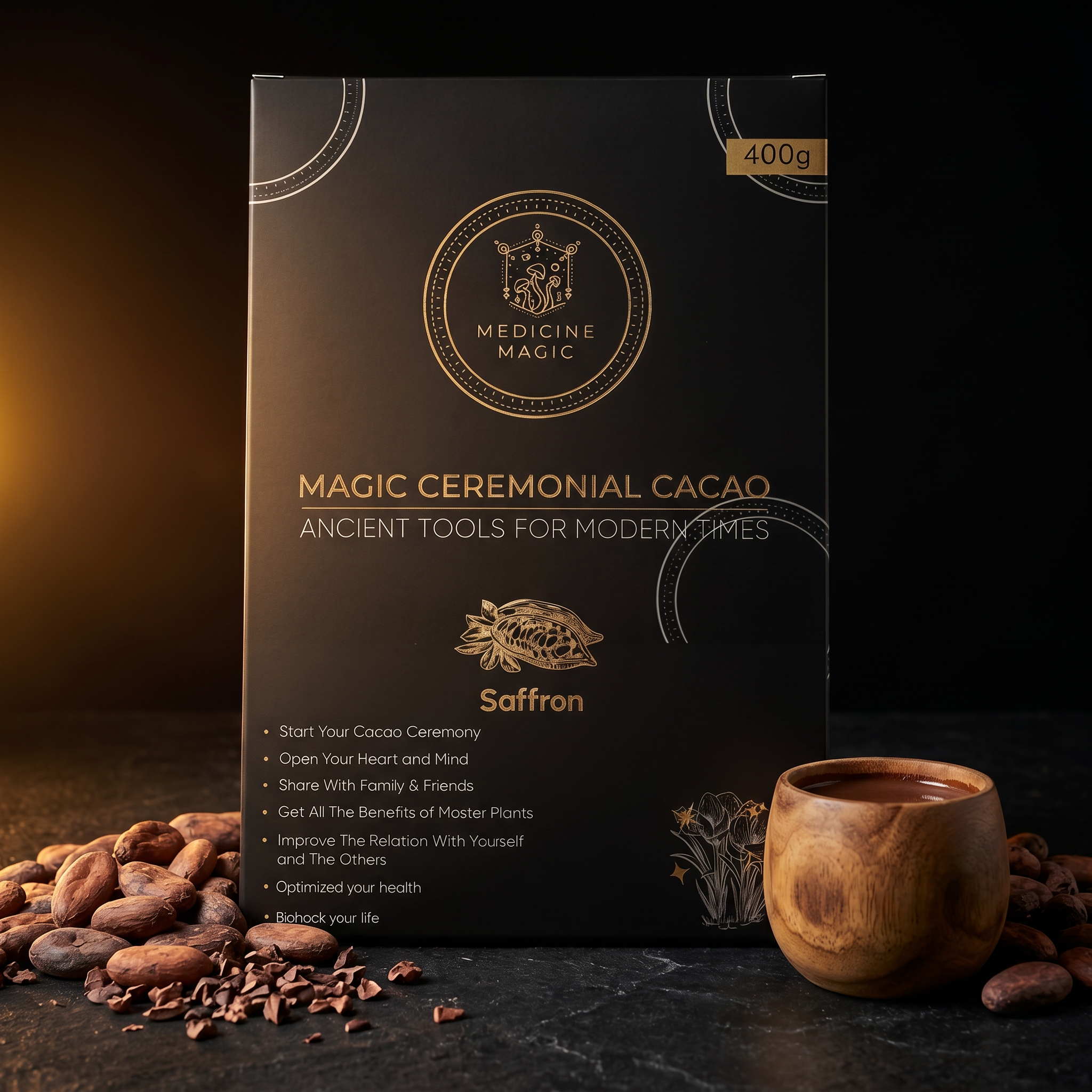 Ceremonial Cacao Saffron – The Golden Thread
