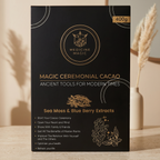Ceremonial Cacao Sea Moss & Blueberry – Ocean-Inspired Mineral Ritual