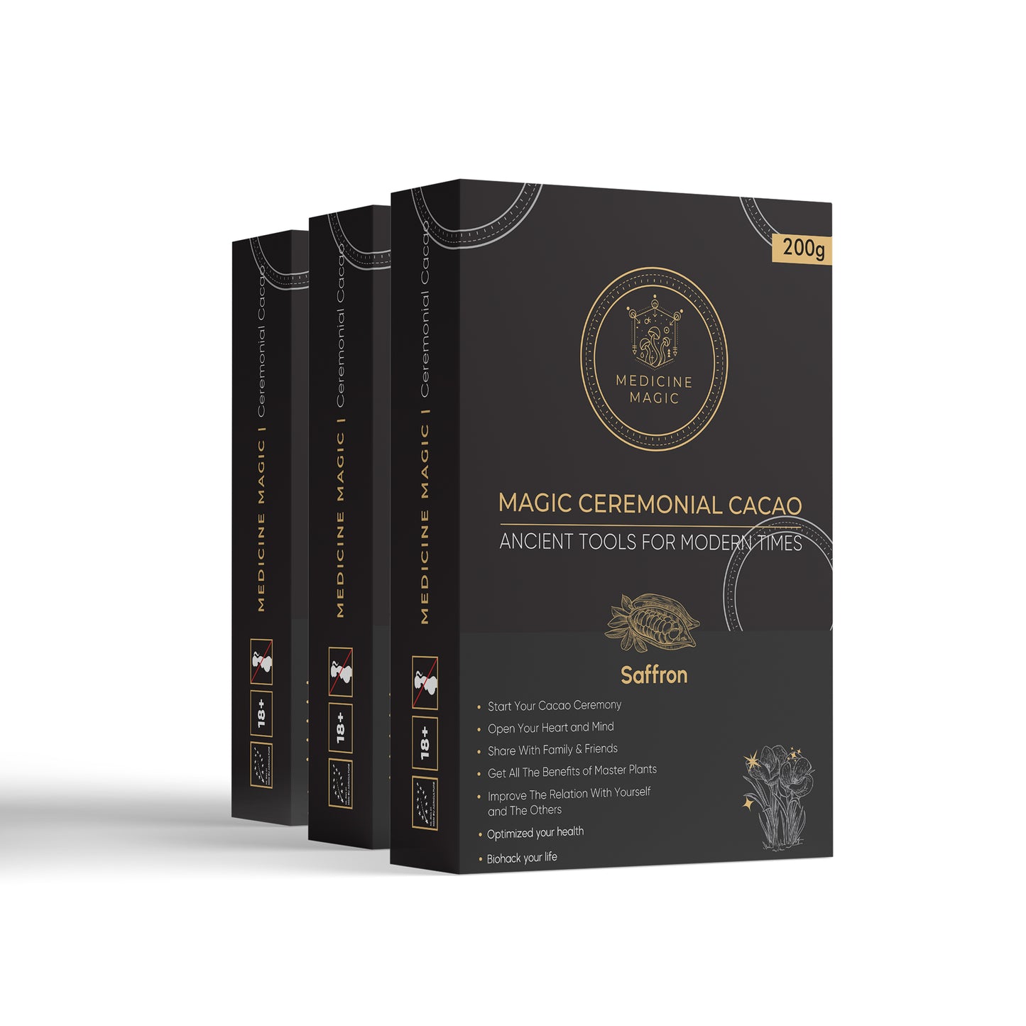 Ceremonial Grade Cacao Saffron Extract 50:1